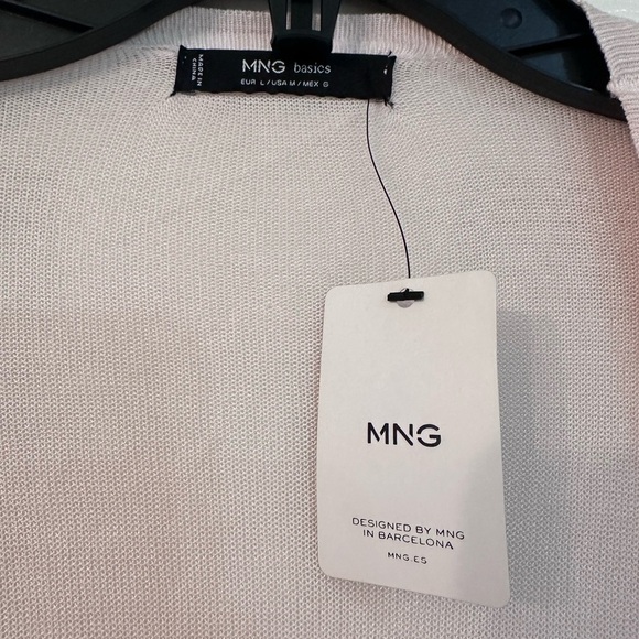 MNG Basics Light Pink Women's Cardigan - Picture 4 of 4